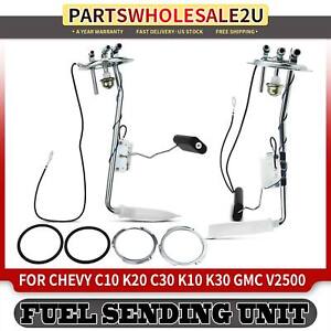2pcs Left & Right Fuel Sending Unit for Chevy C10 K20 C30 K10 K30 C20 GMC C1500