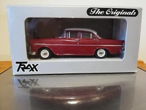 Trax 1:43 TR21C Holden 1961 EK Special Sedan Welland Red/Grecian White - Picture 1 of 15
