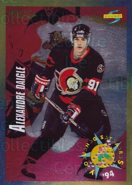 1994-95 Score Gold Punched Winners #248 Alexandre Daigle - Image 1 of 1