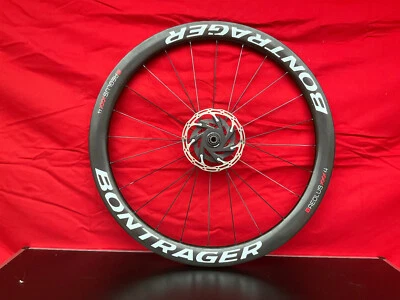 used Bontrager aeolus 4 xxx disc front wheel (47mm) tubular 24H-633x27 - Bild 1 von 4