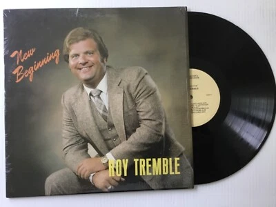 ROY TREMBLE New Beginning 1991 M- vinyl LP Cathedrals Cathedral Quartet+bonus CD - Image 1 of 3