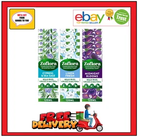 12 x 120ml Zoflora Concentrated Disinfectant. Mixed Fragrances. - Picture 1 of 4