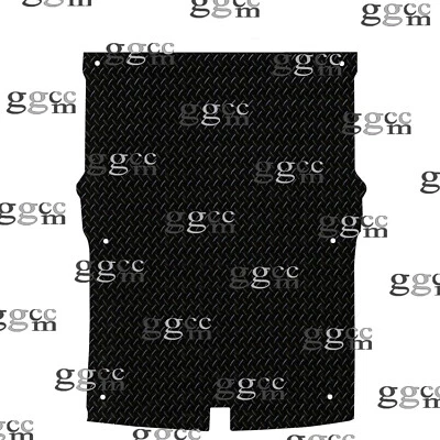 PER CITROEN BERLINGO VAN 2019 E IN POI TAPPETINO POSTERIORE IN GOMMA NERA SENZA RIVESTIMENTO. - Immagine 1 di 4