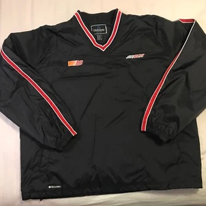 Vintage Holloway Richard Childress Racing Pullover V-Neck Jacket Mens-L Black - Picture 1 of 13