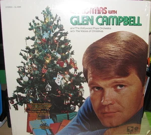 CHRISTMAS WITH GLEN CAMPBELL (CAPITOL 1971) SL 6699 NM/G- VINYL LP #RH02 - Picture 1 of 3