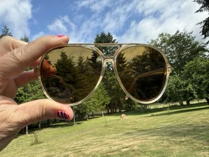 ORIGINAL Vintage 70er Jahre Piloten Sonnenbrille -Schildpatt- - Bild 1 von 14