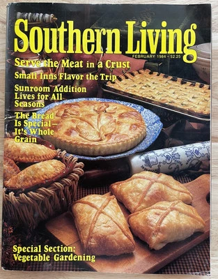 1984 February Southern Living Magazine, 217 Pages, Vintage, Good Condition - Image 1 of 4