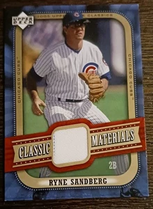 2005 Upper Deck Ryne Sandberg Classic Materials - Picture 1 of 3