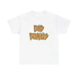Bad Brains Graphic T Shirt Unisex Heavy Cotton Tee - Picture 1 of 9