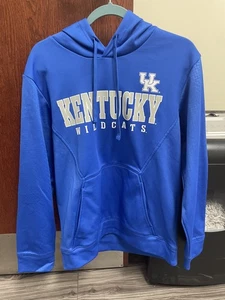 Captivating Kentucky Wildcats UK Blue Size Medium Hooded Pullover Licensed - Picture 1 of 6