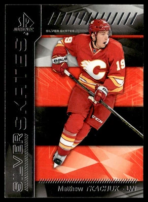 2016-17 UD SP Authentic Silver Skates Matthew Tkachuk Rookie #SS-MT - Image 1 of 2