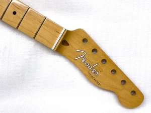 REAL PICS Fender 1951 FAT U Tele Neck Maple 21 Narrow Tall Frets 9.5" Telecaster - Picture 1 of 24