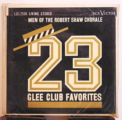 Robert Shaw Chorale - Glee Club Favorites 1962 RCA VLP-2598  7" EP 33RPM SEALED Foto 1 de 4