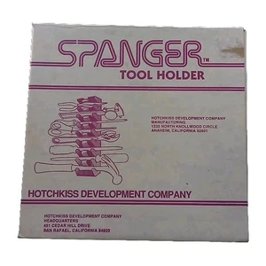 Juego De Colección De 10 SPANGER 850 Herramienta Colgador Organizador Hotchkiss Acero Resistente  - Imagen 1 de 3