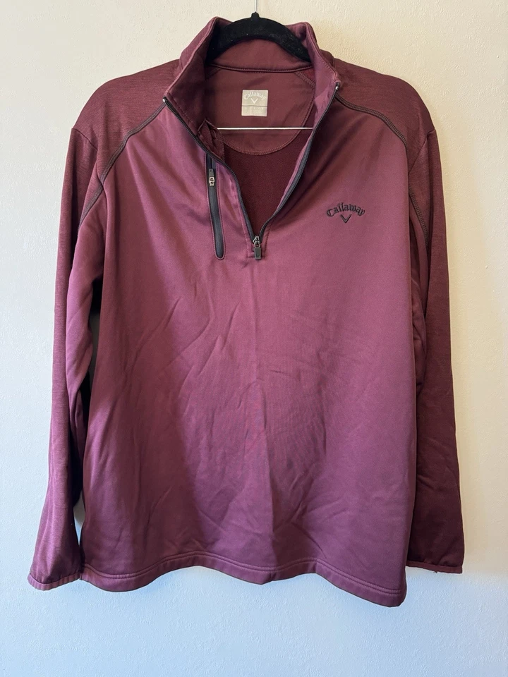 Pullover de golf Callaway unisex granate talla XL Foto 1 de 4