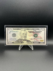 *Star Note-  $50 Bill (Fifty Dollar Bill) - 2013 SN# MB 00284292* - Picture 1 of 3