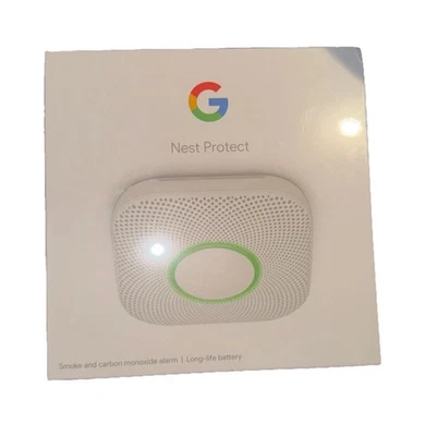 谷歌 Nest Protect 烟雾一氧化碳探测器 第 2 代无线有效期至 2029 年 — 第 1/2 张图片