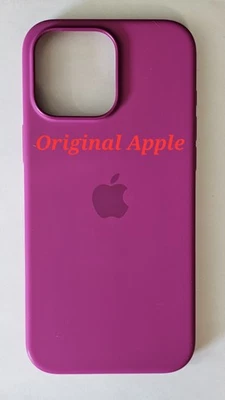 Genuine Apple Silicone Case with MagSafe iPhone 16 Pro Max - Fuchsia - Image 1 of 4