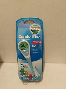 Vicks Comfortflex Thermometer 8 sec FACTORY SEALED BATTERY DOA FREE BATTERY - Picture 1 of 3