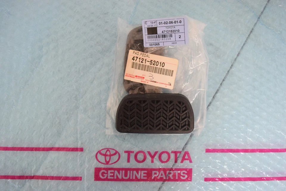 PASTILLA DE PEDAL DE FRENO ORIGINAL TOYOTA AUTOMÁTICA 1x 47121-52010 TACOMA SIENNA RAV4 Foto 1 de 1
