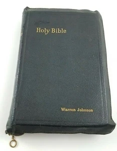 The Illustrated Holy Bible Pronouncing Warren Johnson Authorized King James - Picture 1 of 5
