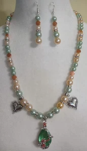 Handgefertigte Halskette zum Muttertag,  - Bild 1 von 6