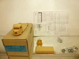 KIT 43 14 CITROEN TYPE HY PLATEAU - UNBUILT RESIN KIT 1:43 - GOOD IN BOX - Picture 1 of 10