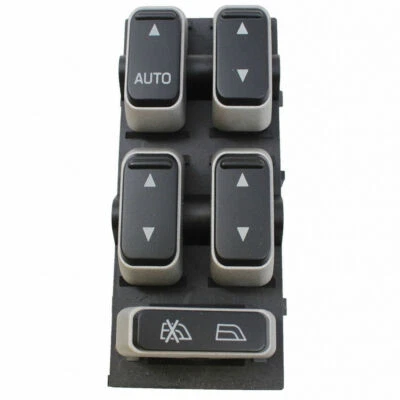 Interruptor de ventana de puerta delantero izquierdo Motorcraft SW-7200 se adapta 04-08 Lincoln Town Car Foto 1 de 4