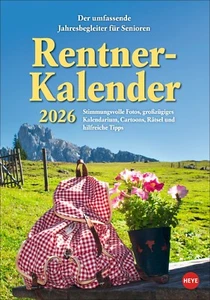 Kalender 2026 - Rentnerkalender - Bild 1 von 1