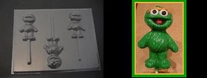 OSCAR the Grouch Full Body Sesame Street Chocolate Candy Soap Mold - Picture 1 of 1