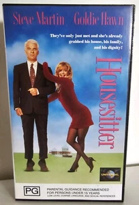 The Housesitter VHS VIDEO TAPE (1992) Goldie Hawn Steve Martin COMEDY, Free Post - Picture 1 of 7