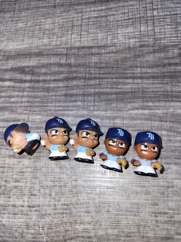TEENYMATES MLB  FIGURE 1" INCH Tampa Bay Rays 5pc Cover
