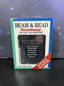 Beam and Read Powerhouse 120 Volt AC Adapter 8' Cord New Sealed - Picture 1 of 5