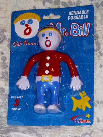 Mr. Bill Saturday Night Live SNL 5.5" Bendable Poseable Figure New Sealed (2006) Cover