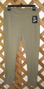 ART CLASS LEGGINGS PANTS~Brown~Stretch~Pockets~Girls Size 18 XXL~NEW - Picture 1 of 2