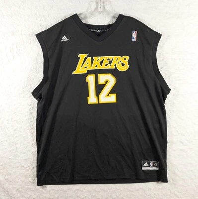 LA Lakers Superman Dwight Howard Replica Jersey Mens XXL Adidas Black Licensed - Image 1 of 4