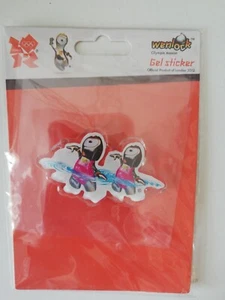 London 2012 Olympics Souvenir - We lock Gel Sticker - Picture 1 of 2