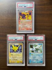 PSA 10 Moltres Articuno Zapdos EX Holo Play Promo Set 009 010 011 *SEQUENTIAL*