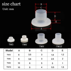 Nylon Transistor Gasket The Step T-Type Washer Insulation Spacer Protector  - Picture 1 of 13