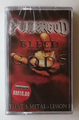 Bleed For The Gods by Powergod German Metal Rare 2001 Malaysia Cassette Tape New - Image 1 of 3