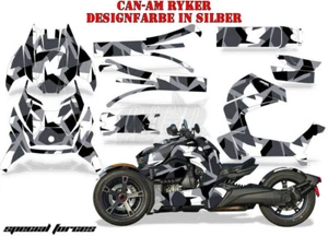 KIT DE DECORACIÓN DE CARRERAS AMR CAN-AM RYKER SPYDER RS/RSS, RT/RT-S, F3 FUERZAS ESPECIALES B - Imagen 1 de 7