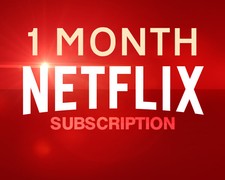 Netflix Gift And Warranty: 4 Screens / 4K UltraHD / 1 Month / Personal / Private