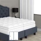 Sleep Mantra Twin XL Cooling Mattress Topper, Pillow-Top Optimum Thickness, S...