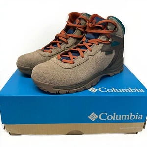 Columbia Men’s Newton Ridge Base Camp Hiking Boots Size 10.5 Ash Brown Waterfall - Picture 1 of 8