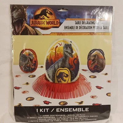 Jurassic World Birthday Party Table Centerpiece Dinosaurs Party Theme Brand New - Image 1 of 4