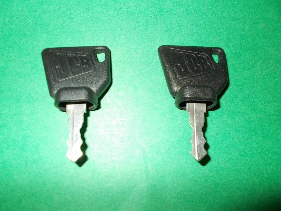 JCB PARTS 3CX - GENUINE JCB IGNITION KEYS (2 PCS) - Image 1 of 1