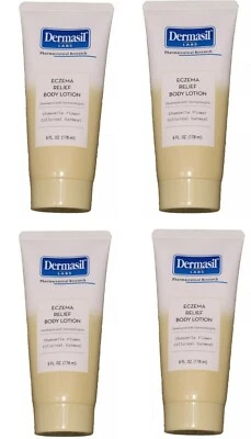 Lote 4 Dermasil Alivio Eczema Hidratante Avena Coloidal 6 fl oz Ea Loción Foto 1 de 4