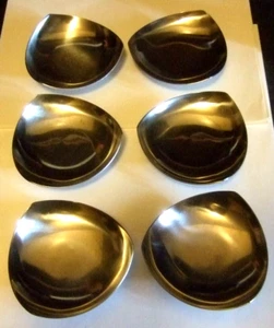 Mid Century Butter Pats Danish Stainless Steel Set of Twelve - Picture 1 of 10