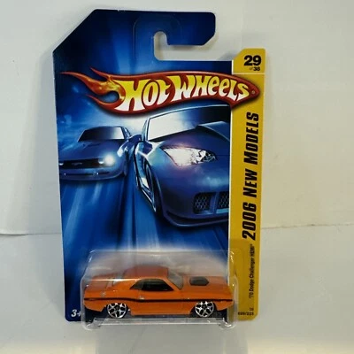 Hot Wheels 2006 New Models #29 Of 38 ‘70 Dodge Challenger Hemi Orange - Image 1 of 3