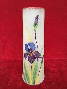 Vases en verre émaillés /Verreries emaillée / Vases en pate de verres  - Imagen 1 de 9